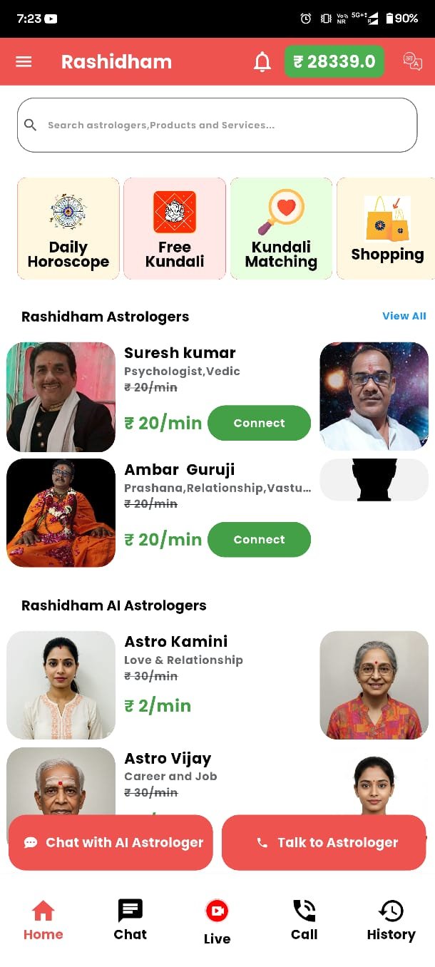Rashidham AI Astrologer App