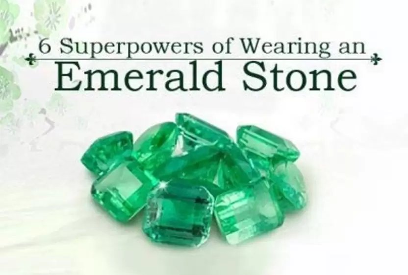 Green Cut Natural Emerald Beryl Gemstone